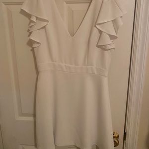 BCBG Generation White Mini Dress